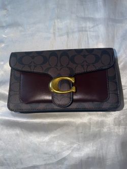Coach Tabby Clutch Wallet Signature Canvas
