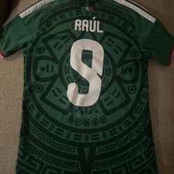 Soccer jersey Mexico ( Raul Jimenez 9)