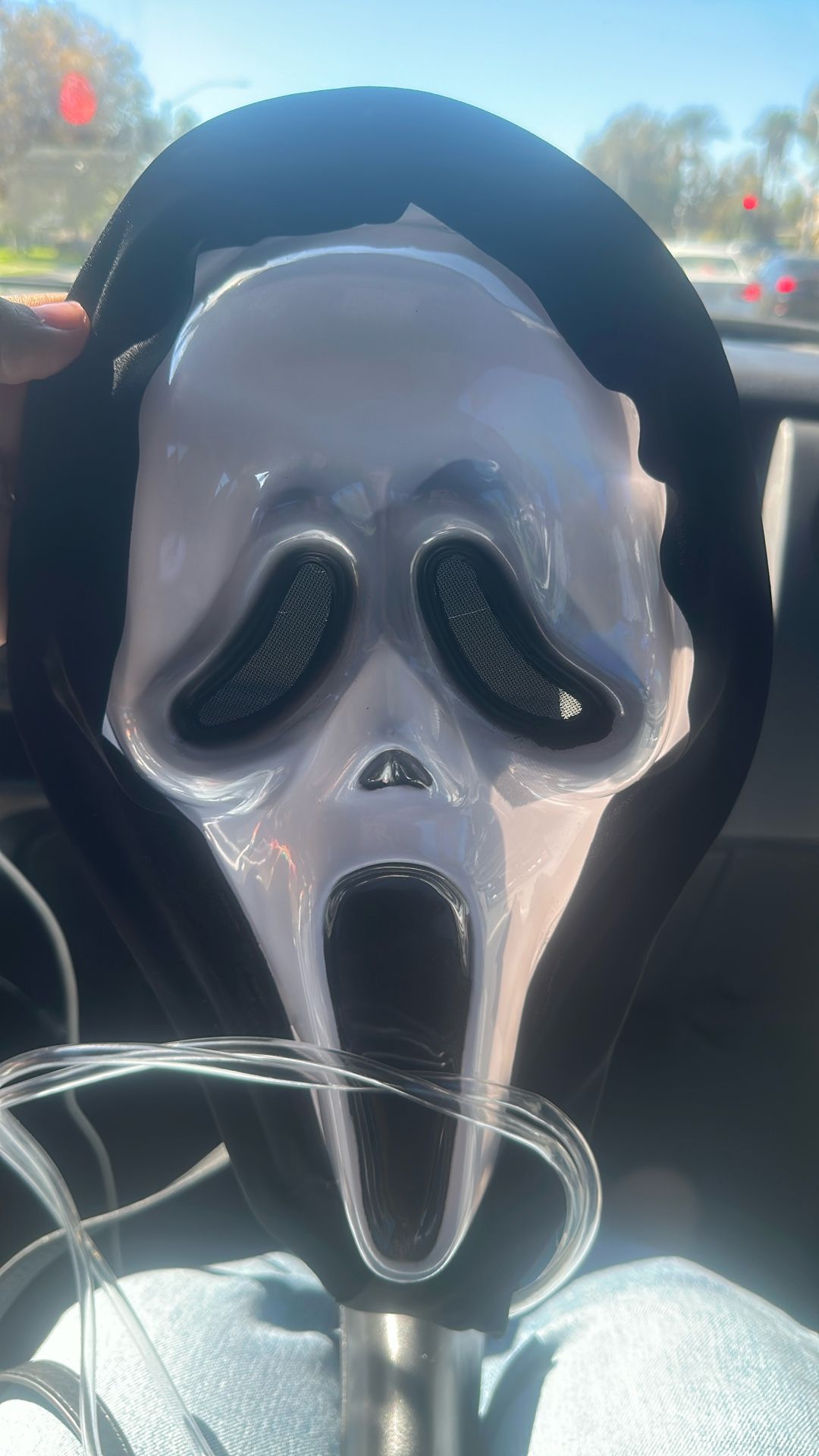 Bleeding Ghost Face Mask