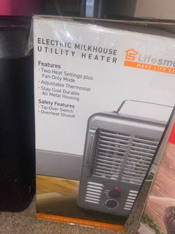 Lifesmart Electric Milkhouse Utility Heater 1500W