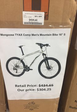 Mongoose tyax comp shops 2017