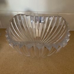 Glass bowl or decor . new 