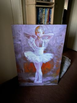 Ballerina painting