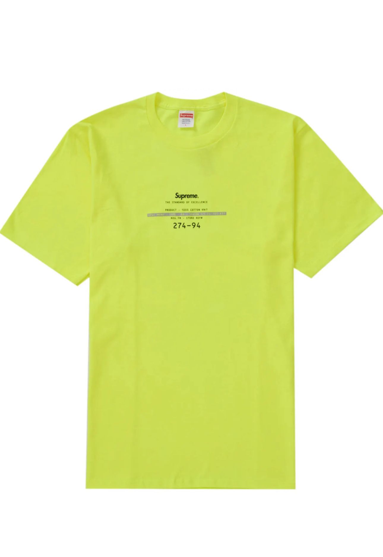 Supreme Standard Tee - Size Small - BRAND NEW!!