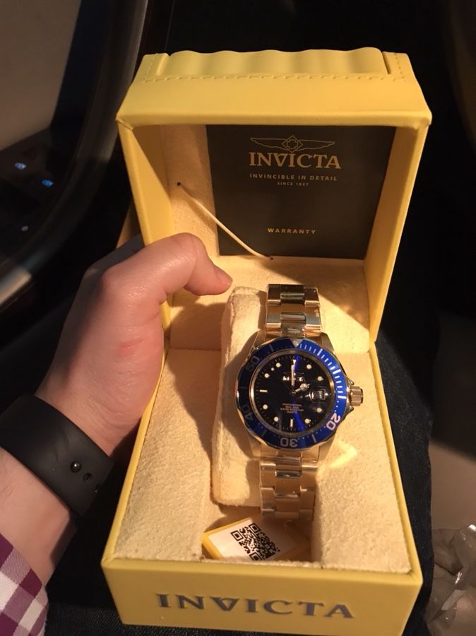 Invicta 18k gold plated watch! New with tags!! Jewelry & Accessories
