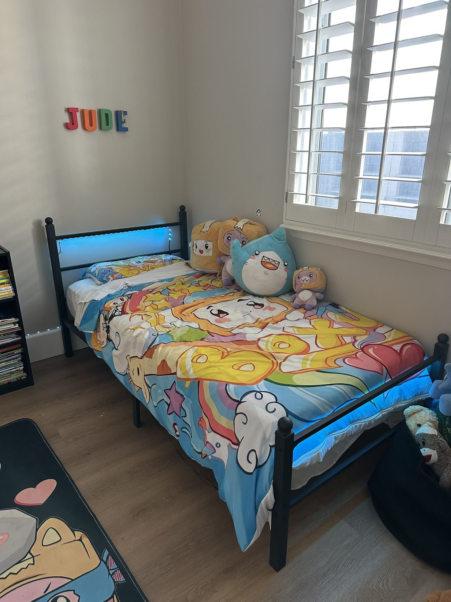 Twin Bed With Lights