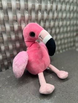 Pink Plush Flamingo Stuffed Animal
