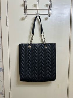 Kate Spade Briar Lane Quilted Leather Tote With Silver Hardware