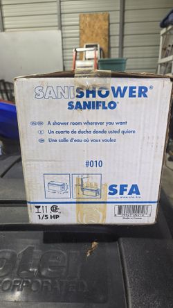 Saniflo Sanishower #010 Drain Pump - NEW IN BOX