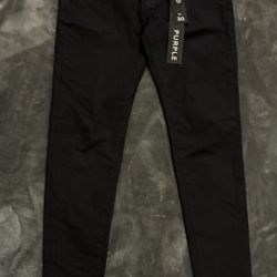 Black Tag Purple Jeans