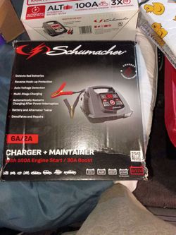 Schumacher 6A/2A Battery Charger + Maintainer