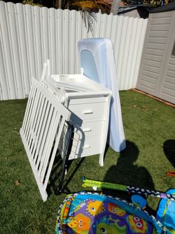 Cuna Colchón Con 25 Cosas Incluidas ..Están En La Foto..