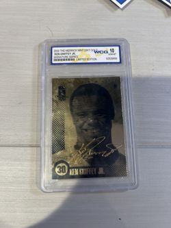 2003 The Merrick Mint 23kt Gold Ken Griffey Jr. Signature Series Limited Edition Graded 10