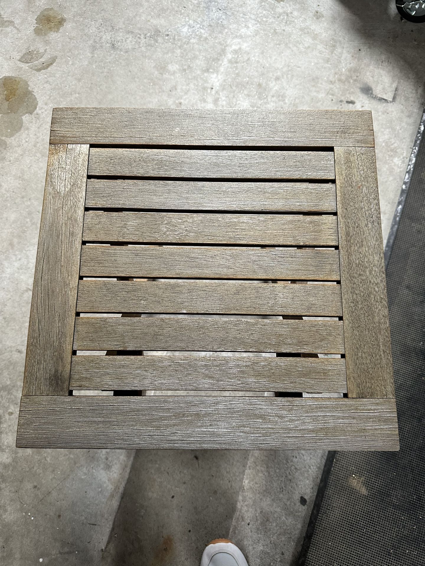 Teak Side Table.