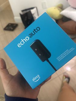 Alexa Echo Auto (NEVER OPENED)