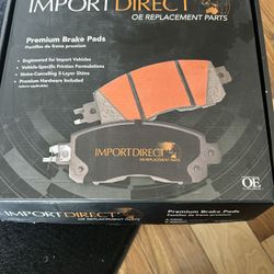 Import Direct Low-Metallic Brake Pads - (contact info removed) (New)