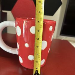 New Pristine Pottery White Dots