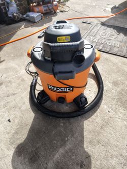 Ridgid 12 gallon wet/dry shop vac