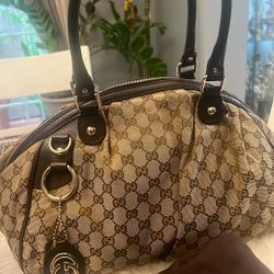 Original Canvas Gucci Bag 