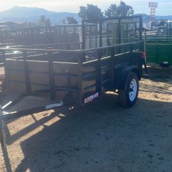 5x8 Landscape Trailer By Carson Trailer 