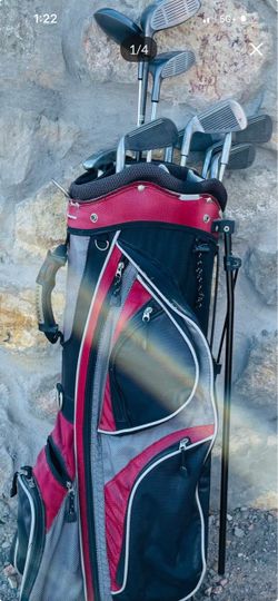 Golf Club Set with Stand Bag