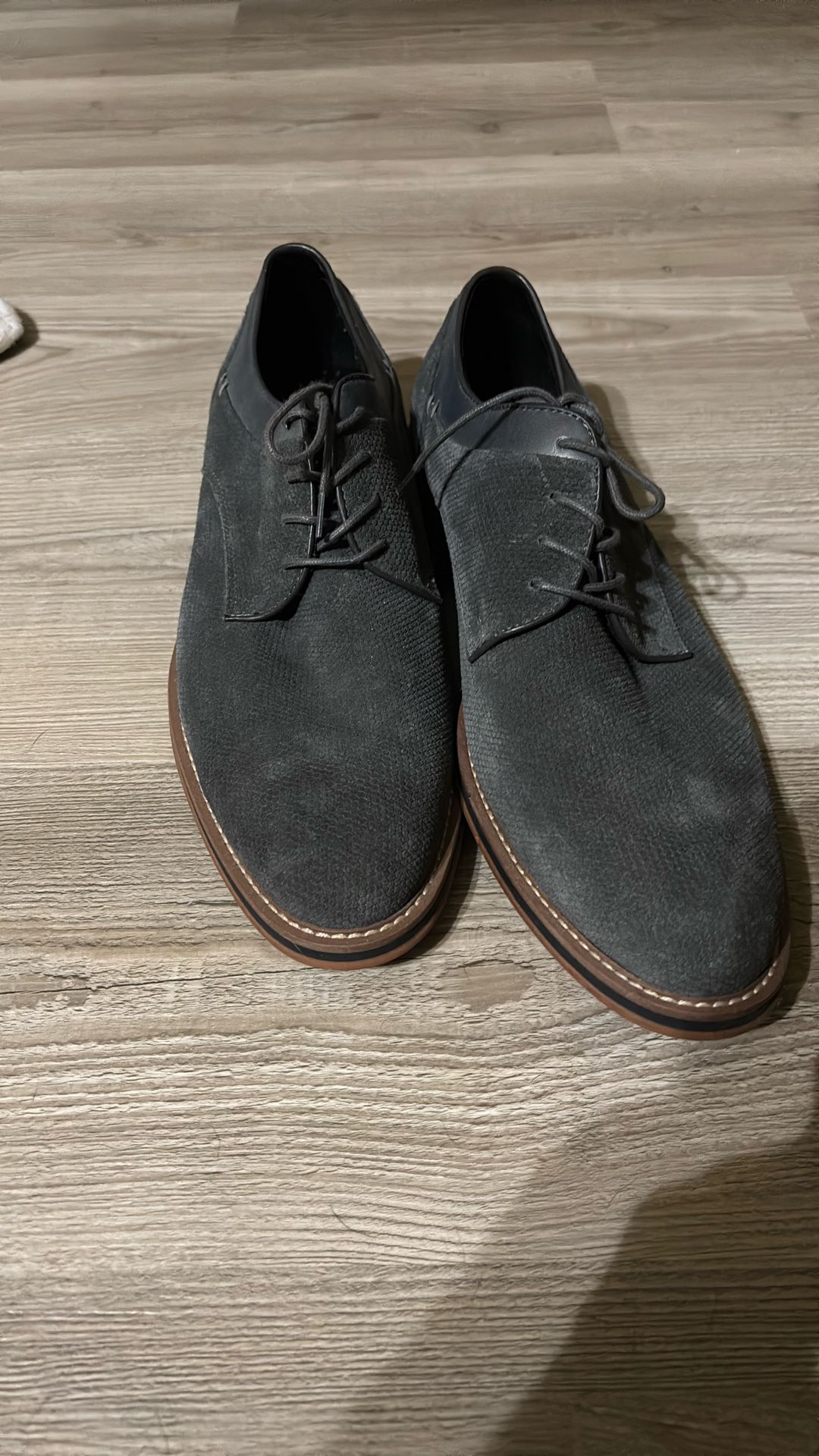 Grey Wing Tips 