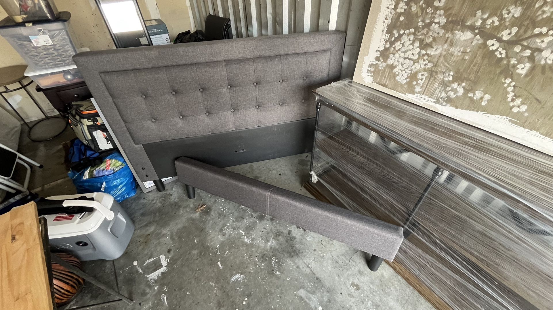 Full Bed Set. Currently In Storage Was Used In Spare Room - Like New Condition.