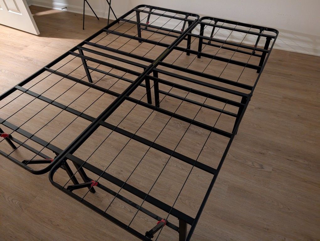 Foldable Full Size Bed Frame