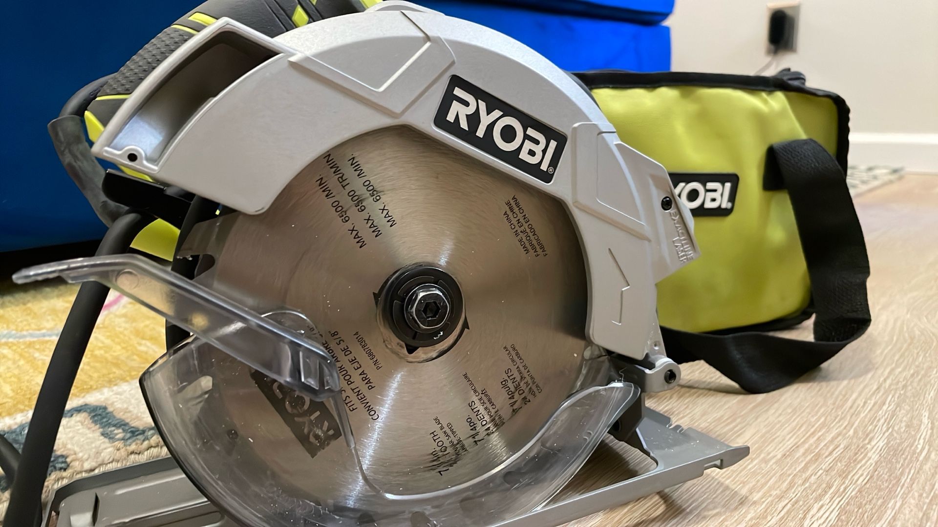 Ryobi 7-1/4 Inch Circular Power Saw With Laser