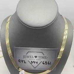 10k Gold Herring Bone Style Chain 