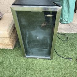 Glass Door Mini Fridge 
