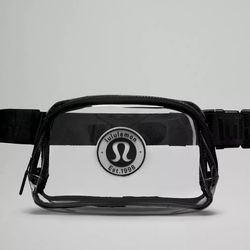 100% NWT Authentic  Lululemon Everywhere Clear Belt Bag 