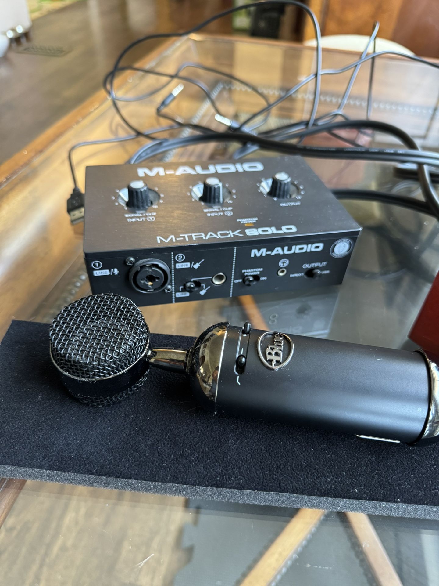 Condenser Mic And Interface