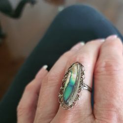 Vintage Sterling Silver Ring 
