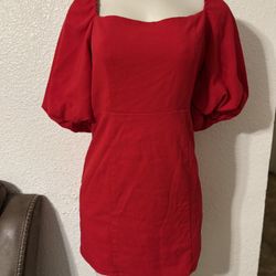 Women’s Red Dress Size Meidum 