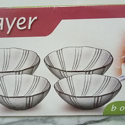 Slayer 4pc clam style bowl set