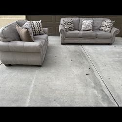 sectional couch sectional Couch Dual Loveseat And Seat. Excellent Condition Beautiful Material Lightly Have Been Used Like New.