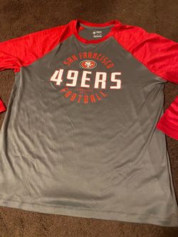 San Francisco 49ers Long Sleeve Shirt Size XL Adult
