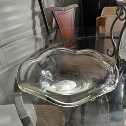 Hand Blown Glass Bowl
