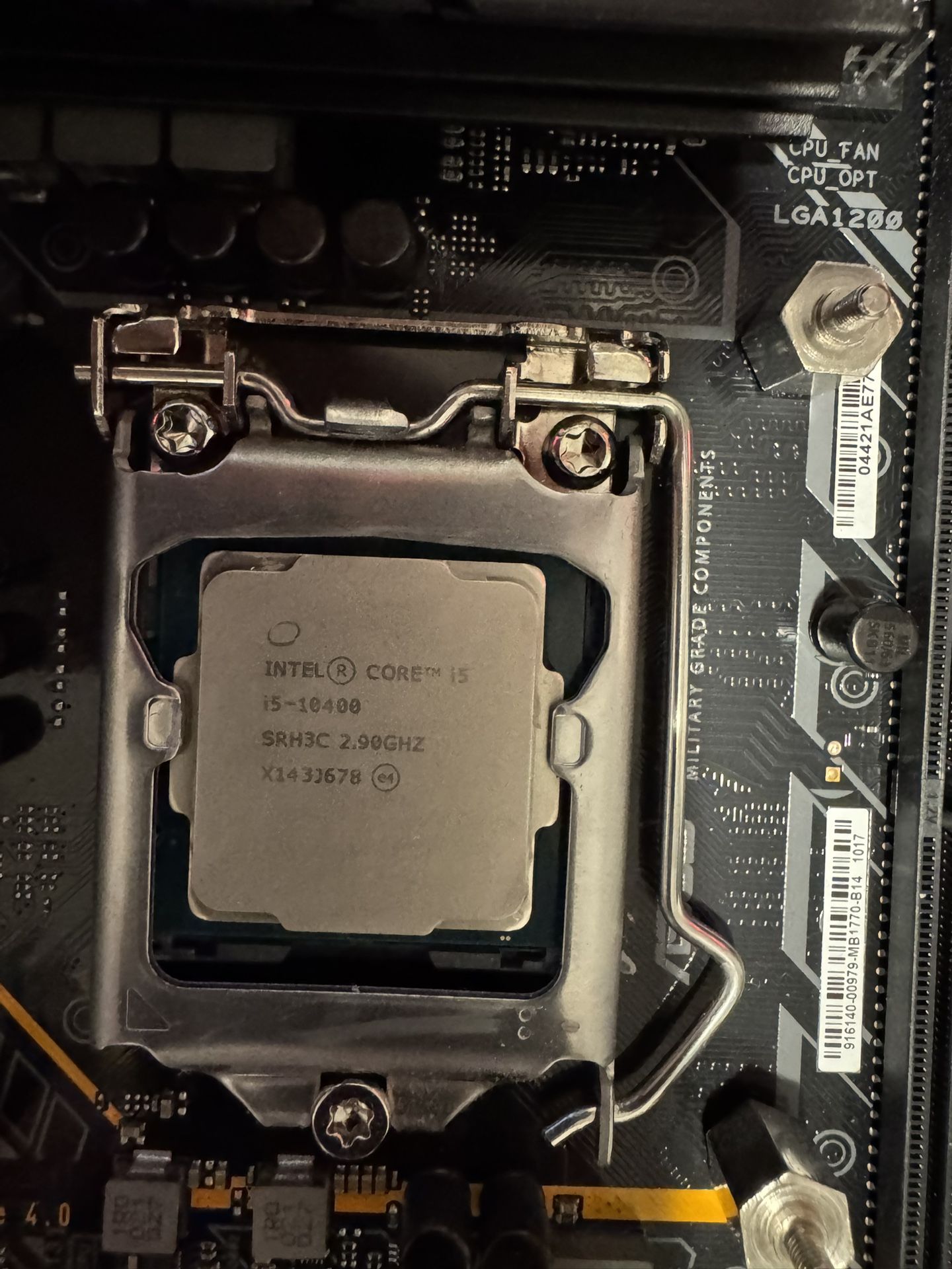 Intel I5 10400 With Motherboard Combo