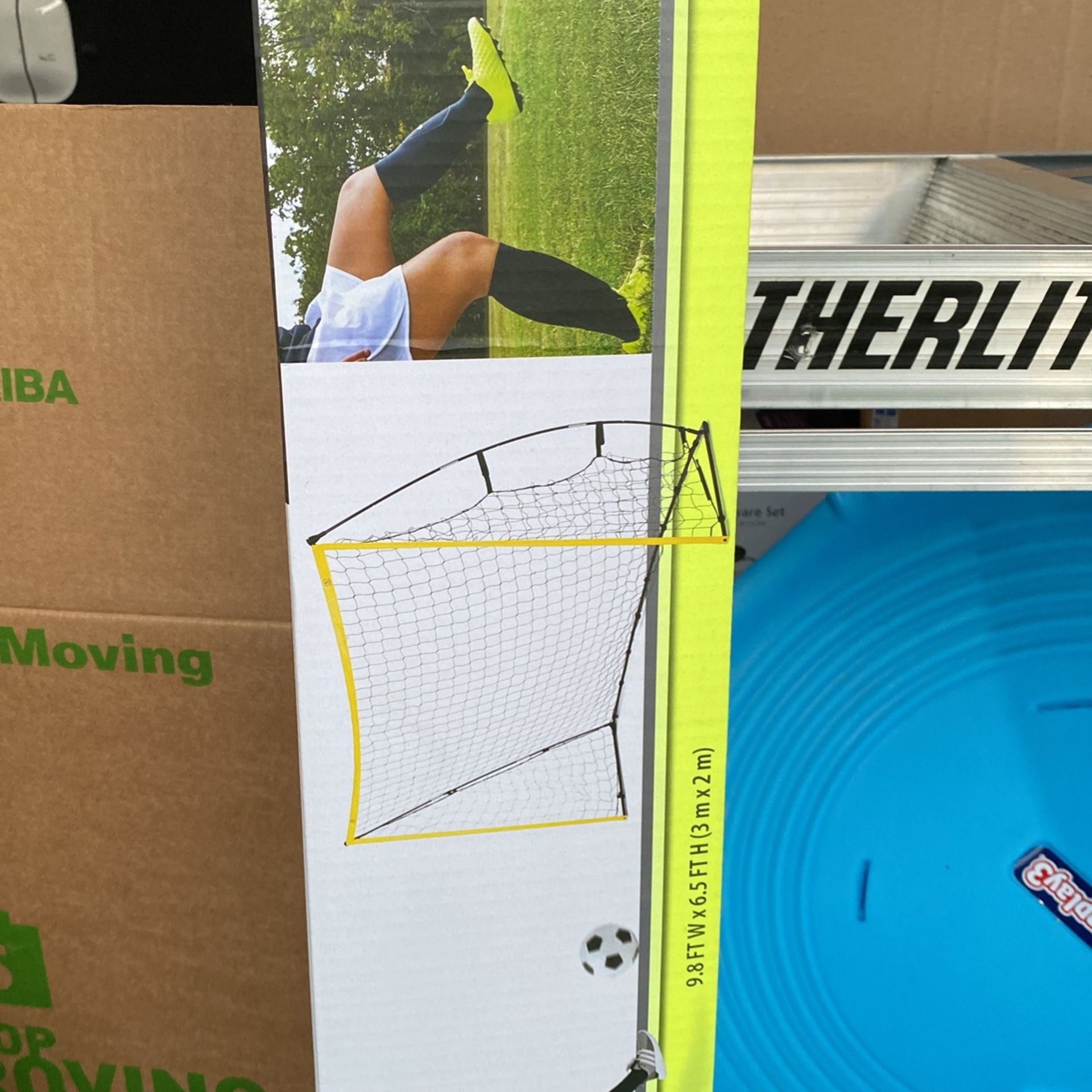New Athletic Works Portable Soccer Goal