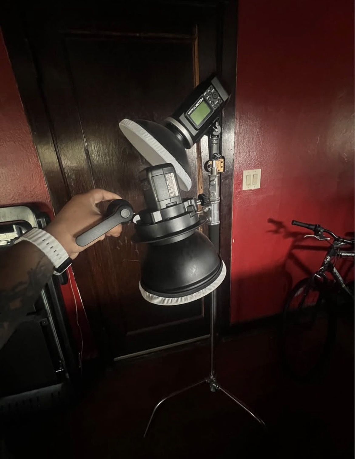 C-Stand Godox AD600 bm + ad200 With Heavy Duty