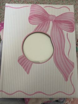 Baby girl memory book