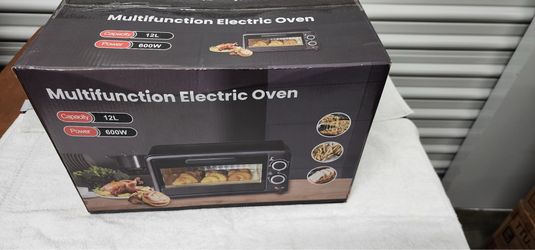12L 600W Multifunction Electric Oven