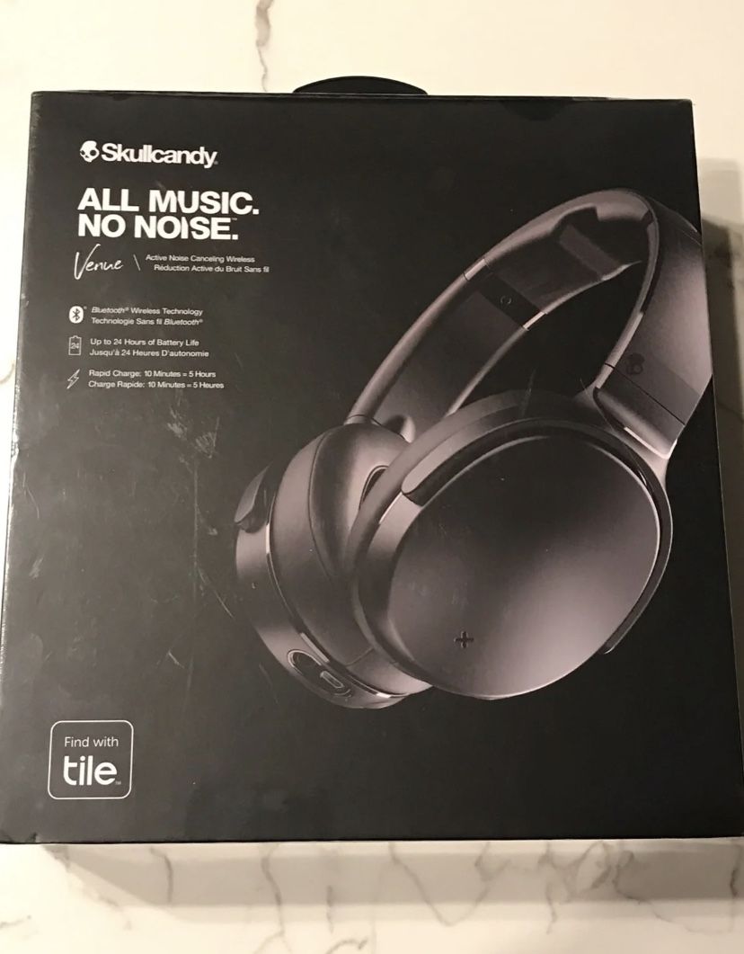 NEW Skullcandy Wireless Headphones Black