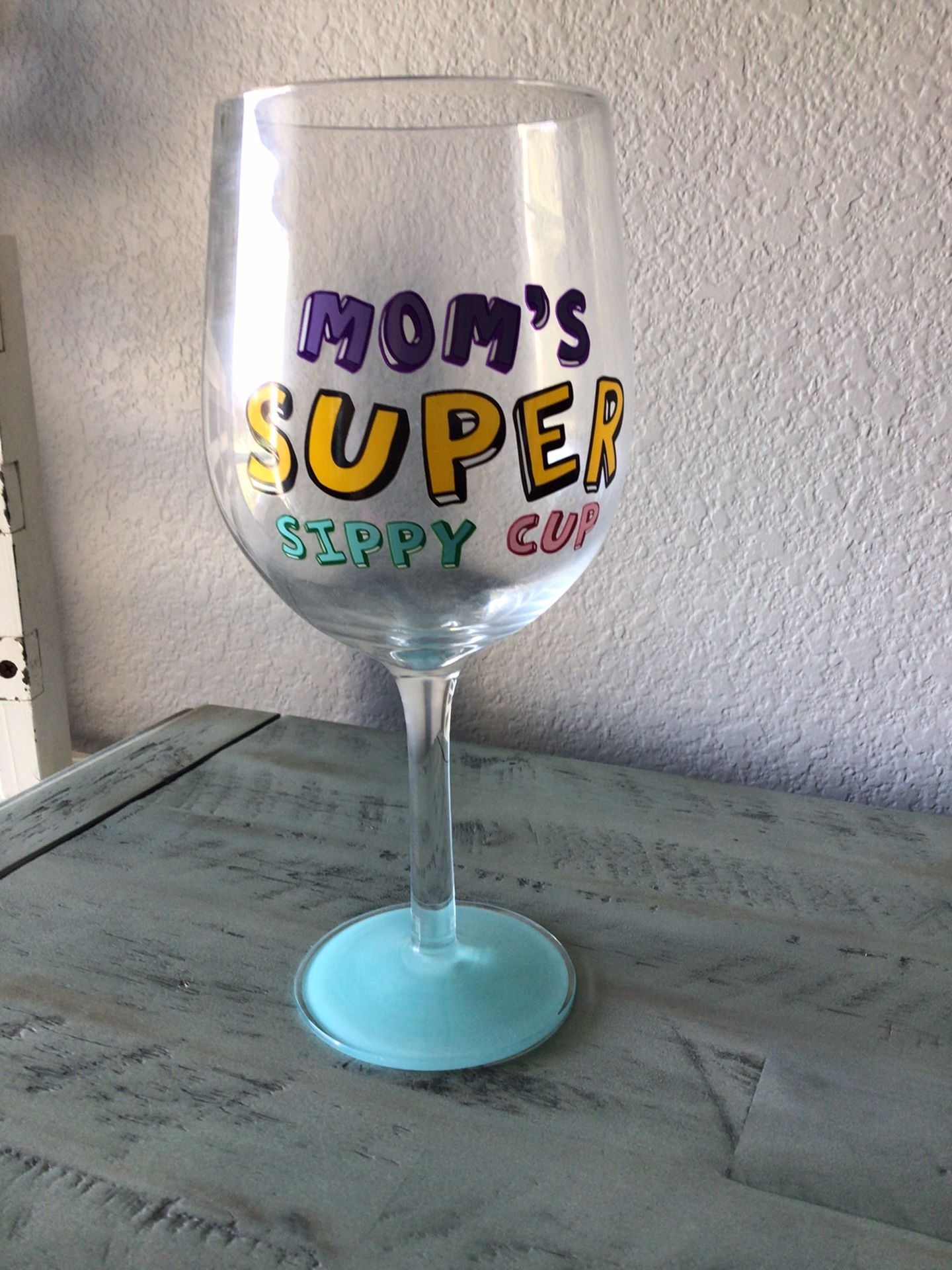 Mom’s Super Sippy Cup Wine Glass