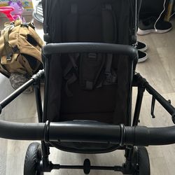 Mom push Stroller 