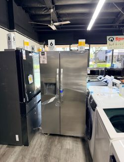 🔥FINANCING AVAILABLE 🔥 FRIGIDAIRE STAINLESS STEEL REFRIGERATOR 🔥