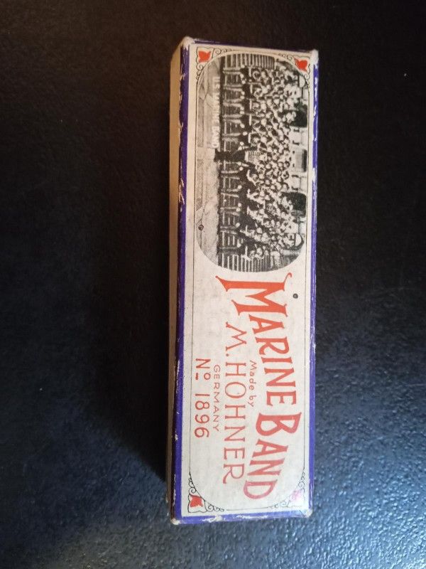 Vintage Marine Band Harmonica