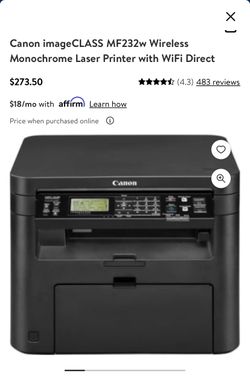 Canon Image Class Mf232w Printer